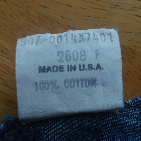 Vintage OshKosh B'gosh Denim dress made in USA - Picture 7 of 8